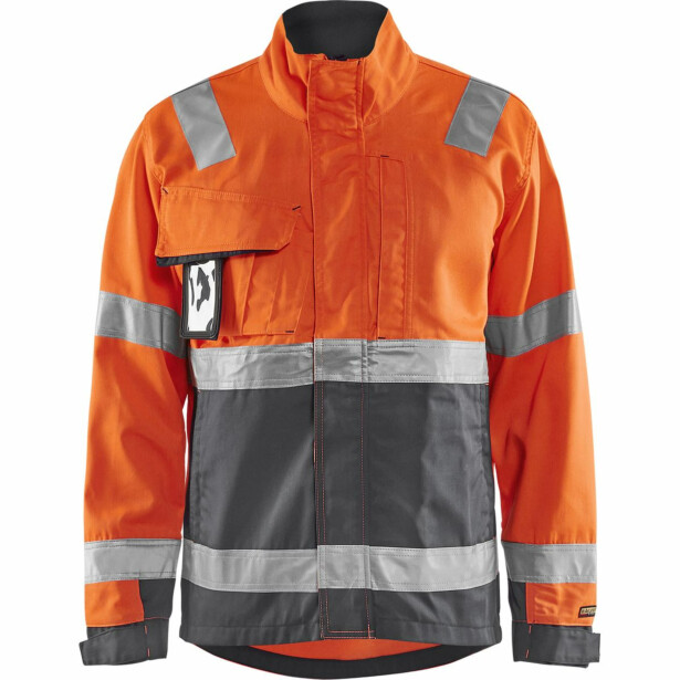 Takki Blåkläder 4064 Highvis, huomio-oranssi/harmaa