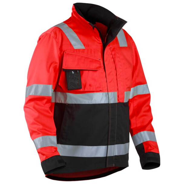 Takki Blåkläder 4064 Highvis, punainen/musta