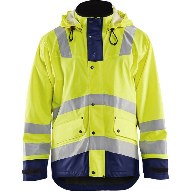 Talvisadetakki Blåkläder 4307 Highvis, huomiokeltainen/sininen