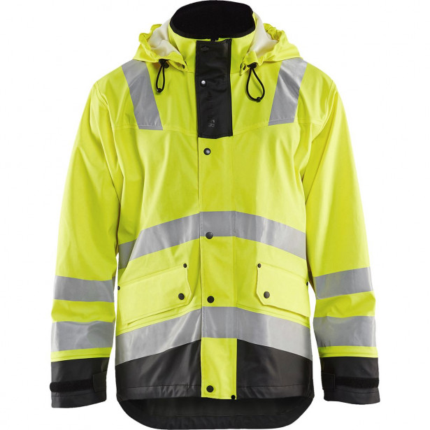 Talvisadetakki Blåkläder 4307 Highvis, huomiokeltainen/musta