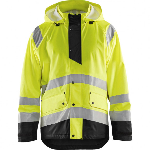 Sadetakki Blåkläder 4323 Highvis, huomiokeltainen/musta