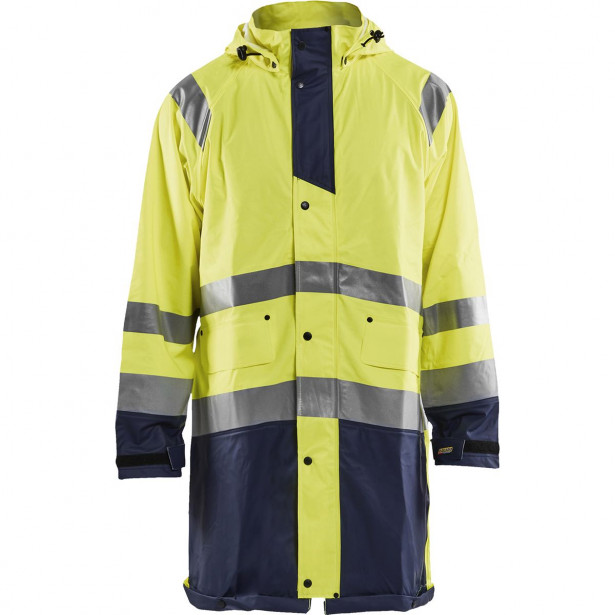 Sadetakki Blåkläder 4324 Highvis, huomiokeltainen/sininen