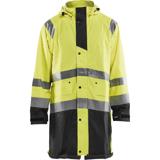 Sadetakki Blåkläder 4324 Highvis, huomiokeltainen/musta