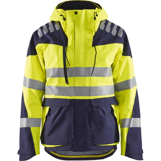 Kuoritakki Blåkläder 4490 Highvis, huomiokeltainen/sininen