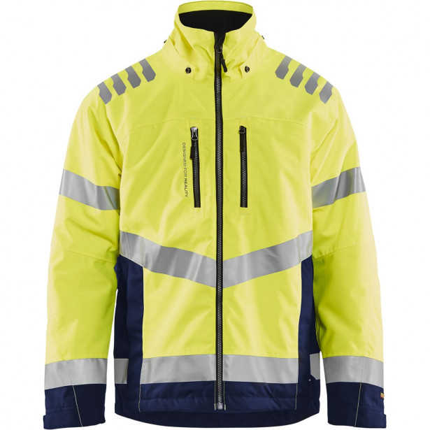 Talvitakki Blåkläder 4780 Highvis, huomiokeltainen/sininen