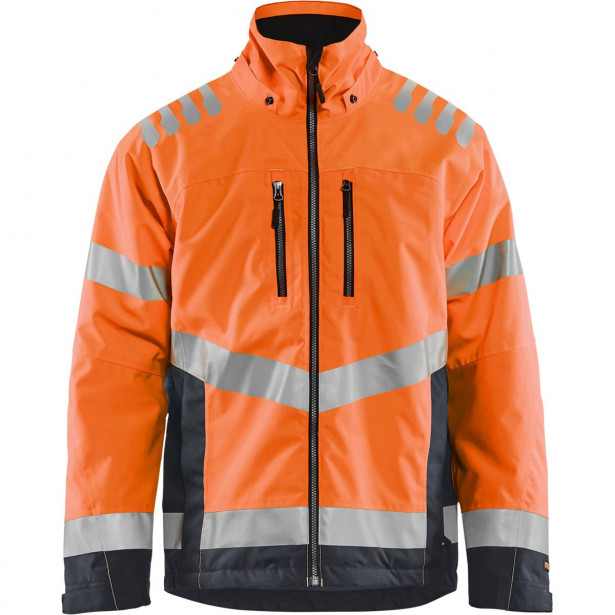 Talvitakki Blåkläder 4780 Highvis, huomio-oranssi/harmaa