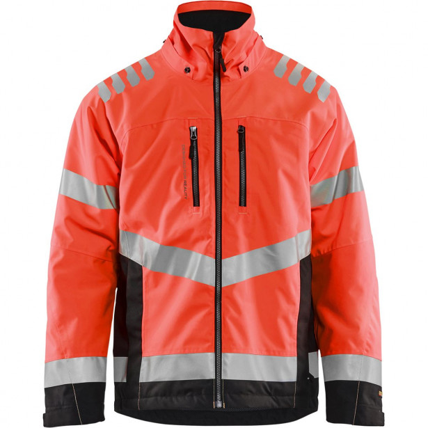 Talvitakki Blåkläder 4780 Highvis, huomiopunainen/musta