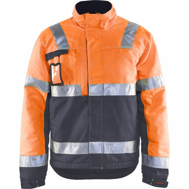 Talvitakki Blåkläder 4862 Highvis, huomio-oranssi/harmaa