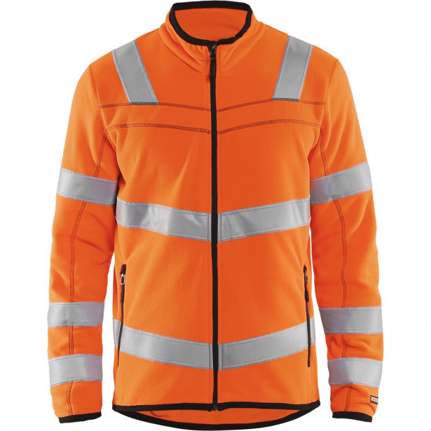 Microfleecepusero Blåkläder 4941 Highvis, huomio-oranssi