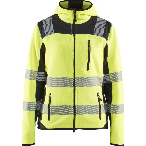 Naisten takki Blåkläder 4967 Highvis, huomiokeltainen/musta