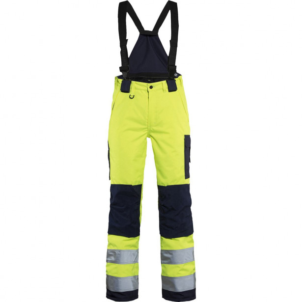 Naisten talvihousut Blåkläder 7885 Highvis, huomiokeltainen/sininen