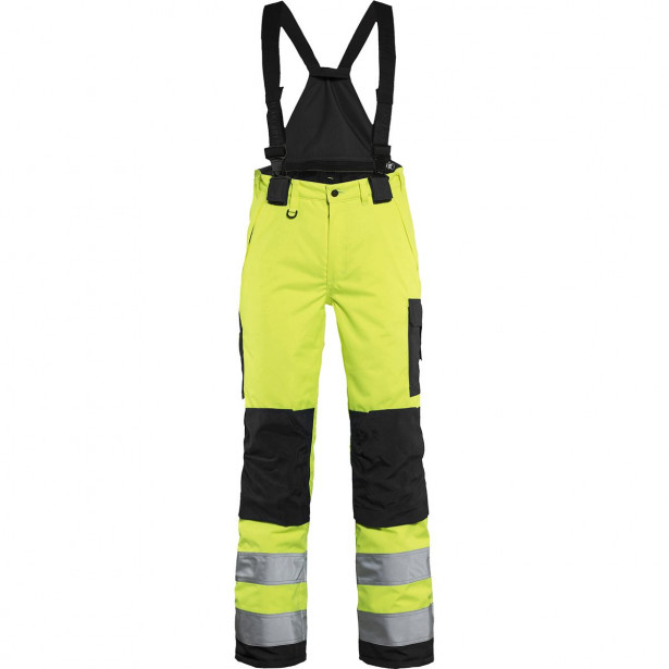 Naisten talvihousut Blåkläder 7885 Highvis, huomiokeltainen/musta