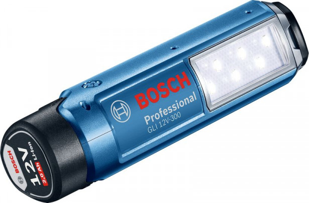 Akkuvalaisin Bosch Professional GLI 12V-300 Solo, 12V, ilman akkua