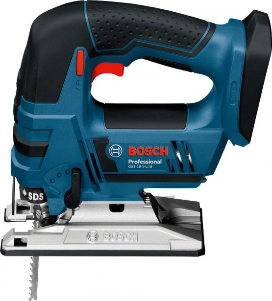 Akkupistosaha Bosch Professional GST 18V-LI B Solo, L-Boxx, 18V, ilman akkua