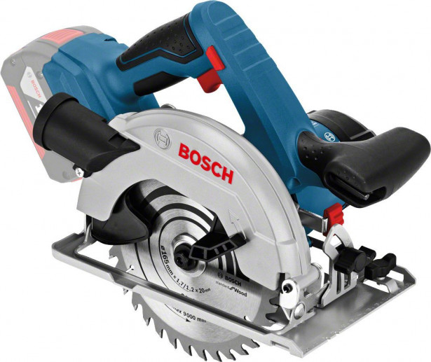 Käsipyörösaha Bosch Professional GKS 18 V-57 G Solo + L-Boxx, 18V, ilman akkua