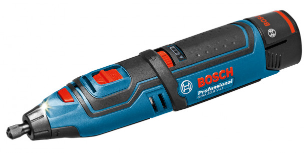 Akkumonitoimityökalu Bosch Professional GRO 12V-35 + L-Boxx, 2x2.0Ah akuilla