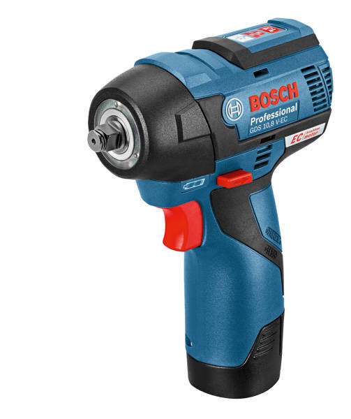 Akkuiskumutterinväännin Bosch Professional GDS 12V-115 Solo, ilman akkua + L-Boxx