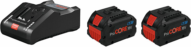Aloituspakkaus Bosch Professional ProCore 18V, 2x8.0Ah
