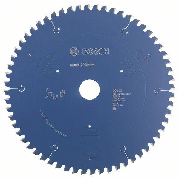 Pyörösahanterä Bosch Expert for Wood 254x30x2.4/1.8mm, 60T