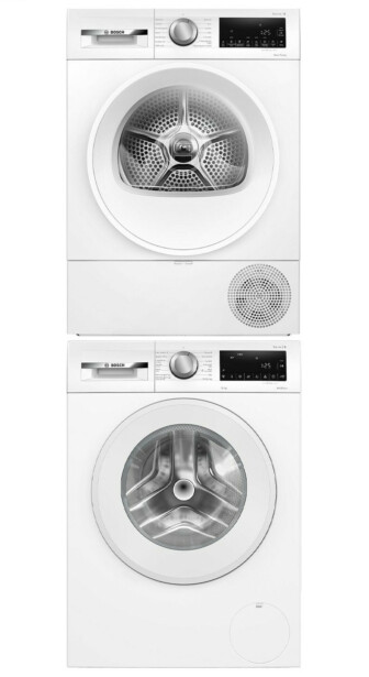 Pesukone ja kuivausrumpu Bosch WGG254ZASN-WQG2420ASN Serie 6, 10/8kg, valkoinen