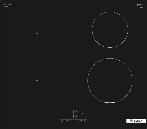 Induktiokeittotaso Bosch Serie 4 PVS611BB6E, 60cm, musta