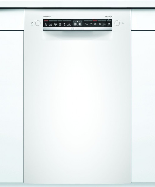 Astianpesukone Bosch Serie 4 SPU4EKW28S, 45cm, valkoinen