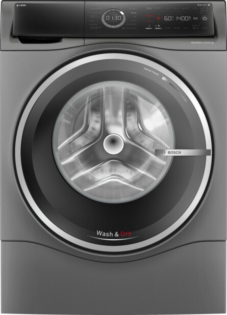 Kuivaava pyykinpesukone Bosch Serie 8 WNC254ARSN 1400rpm 10.5/6kg
