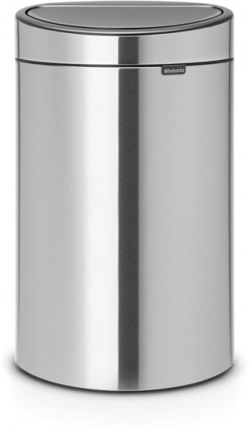 Roska-astia Brabantia Touch Bin Recycle, 10+23L, Matt Steel
