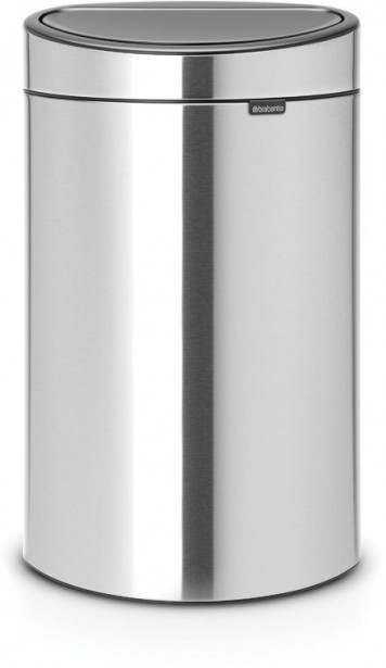 Roska-astia Brabantia Touch Bin Recycle, 10+23L, Matt Steel Fingerprint Proof