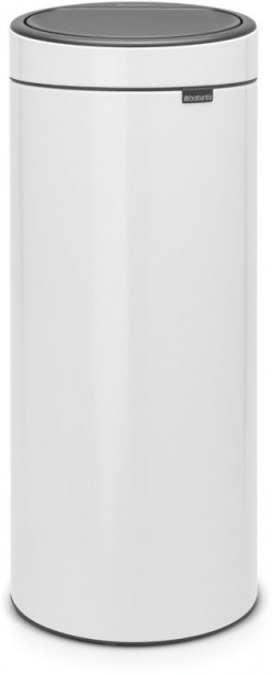 Roska-astia Brabantia Touch Bin, 30L, White