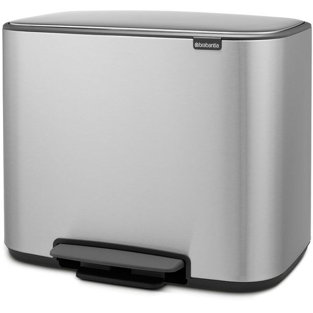 Poljinroska-astia Brabantia Bo, 36L, Matt Steel Fingerprint Proof