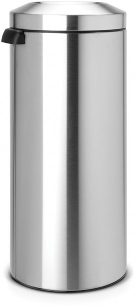 Paperiroska-astia Brabantia, 30L, palamaton, Matt Steel