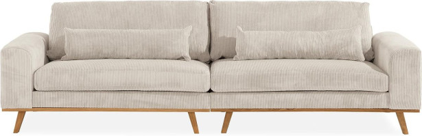 Sohva Copenhagen 4 ist vakosametti beige