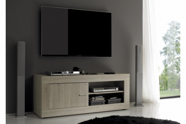 TV-taso Dubrovnik ovella 56x140x43 cm luonnonvärinen