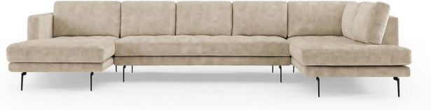 U-sohva Debbi 5 ist beige