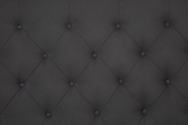 Sängynpääty Oskarshamn tikattu 180x120 cm musta