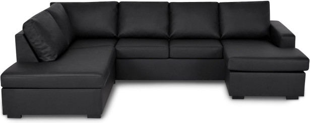 U-sohva Scandinavian Choice Crazy L 3 ist vasen musta
