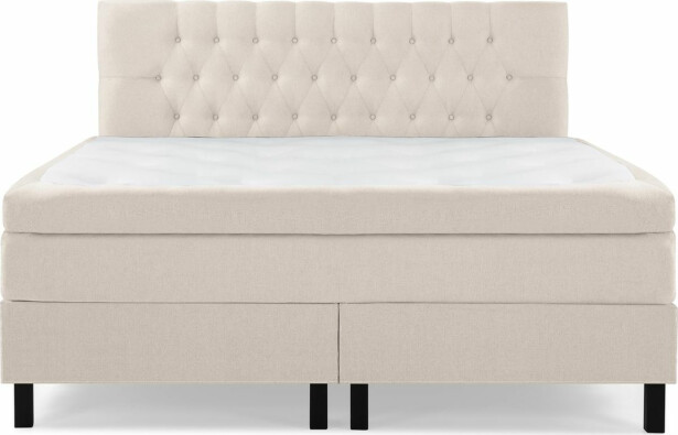 Jenkkisänky Bedly Lucky Kova polyeetteripatja 180x200cm beige