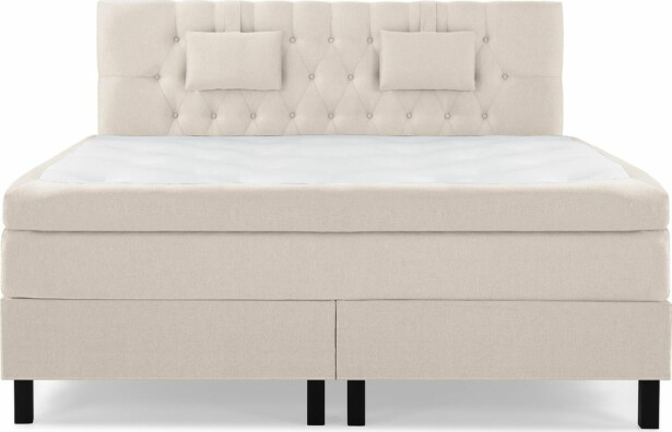 Sänkypaketti Bedly Lucky Kova Memory-patja 180x200cm Diamant + pieni niskatyyny beige