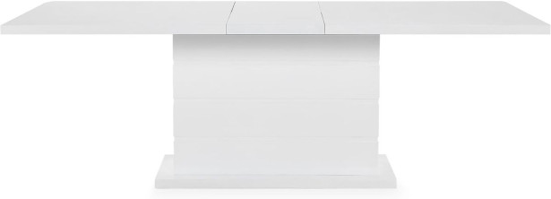 Jatkettava ruokapöytä Scandinavian Choice Ratliff 180cm valkoinen