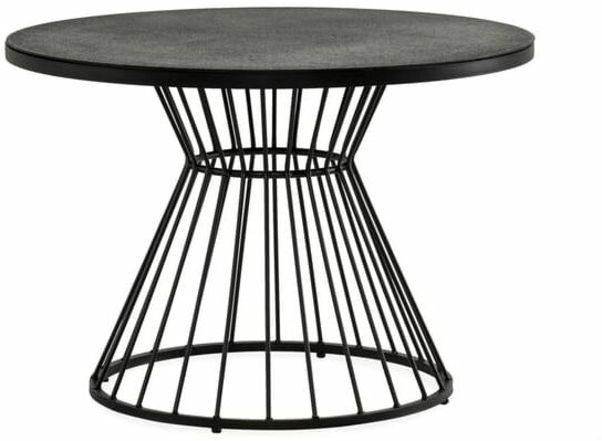 Ruokapöytä Cage 110cm musta