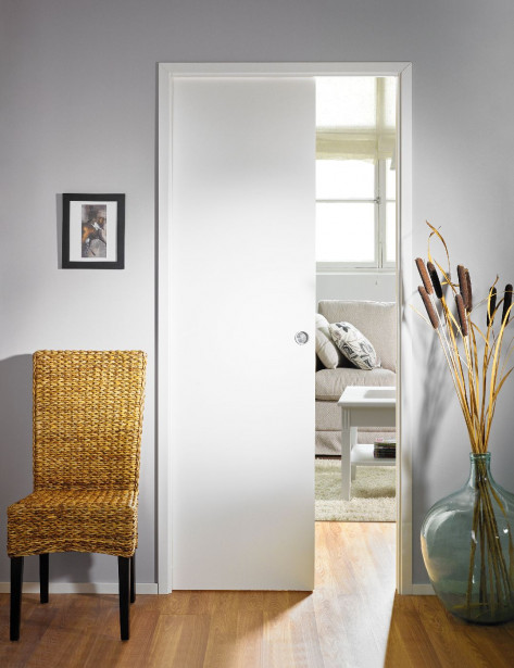 Liukuovi seinän sisään Stella Pocket Door M7, laakaovi, 725x2040mm