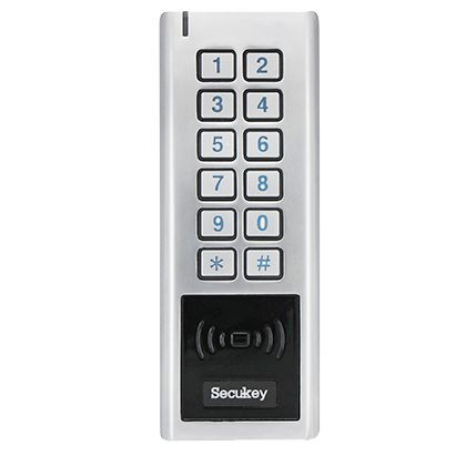 Koodinäppäimistö Secukey SK5-X Wiegand RFID-lukijalla IP66