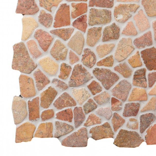 Marmorimosaiikki Qualitystone Mosaic Terra Interlock, verkolla, vapaa mitta