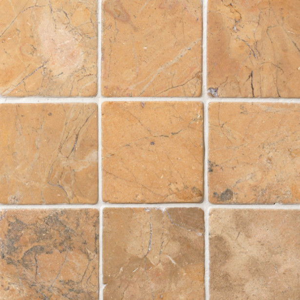 Luonnonkivilaatta Qualitystone Square Mustard, 100 x 100 mm