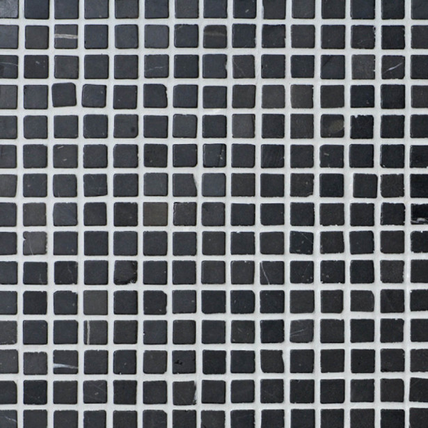 Marmorimosaiikki Qualitystone Square Gray, verkolla, 20 x 20 mm