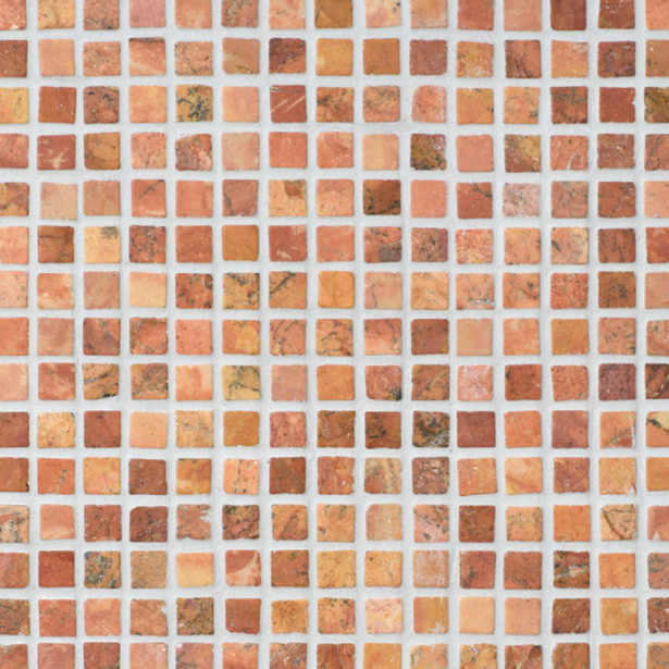 Marmorimosaiikki Qualitystone Square Terra, verkolla, 20 x 20 mm