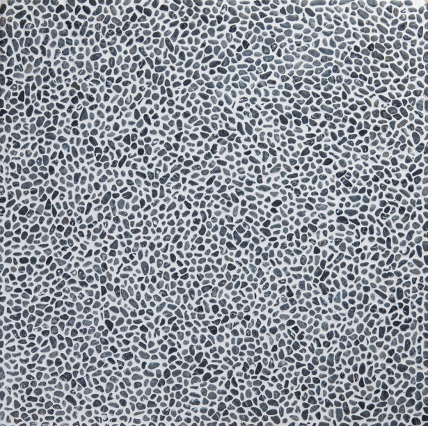 Qualitystone Mini Pebble Black, verkolla, 600x600 mm