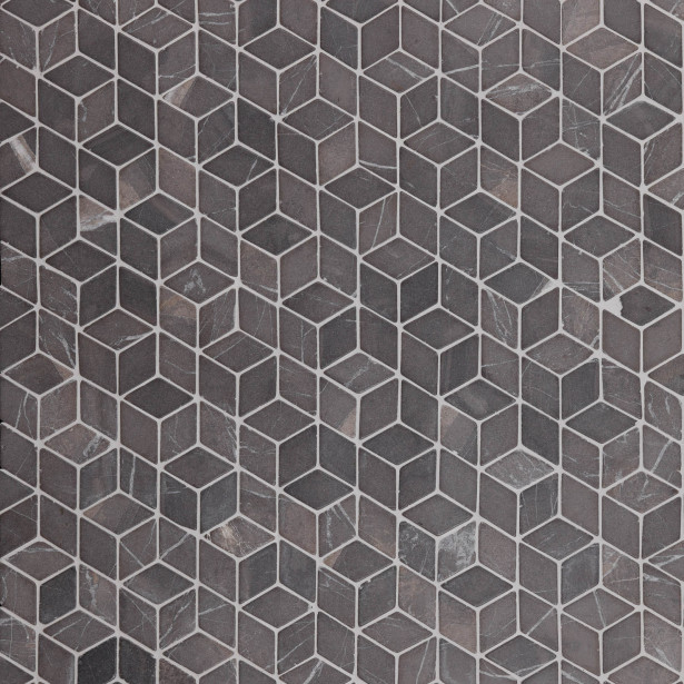Marmorimosaiikki Qualitystone Dimention Gray, verkolla, 300 x 300 mm