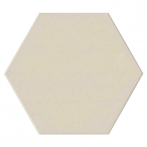 Luonnonkivilaatta Qualitystone Hexagon Bone, 175 x 175 mm